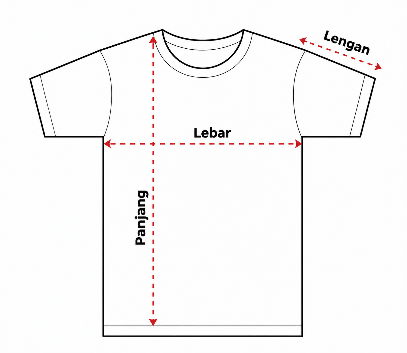 Size Chart Dewasa